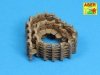 Aber 16068B Panzer IV track link pins x 200 pcs. (1:16)